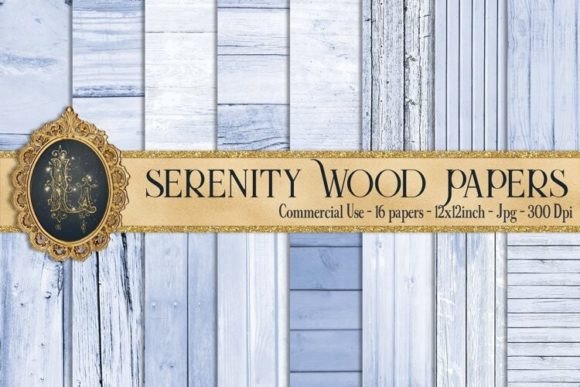Download Serenity Wood Texture Digital Papers - Papers Collection