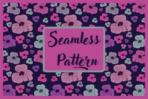 Download Surface Design Abstract Flowers - Surface design Collection