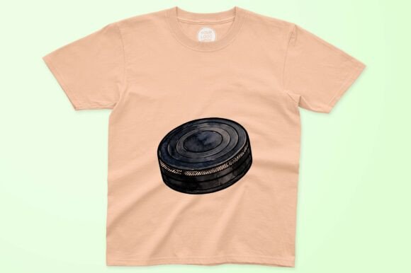 Download Hockey Puck with Textured Surface Design - Surface design Collection