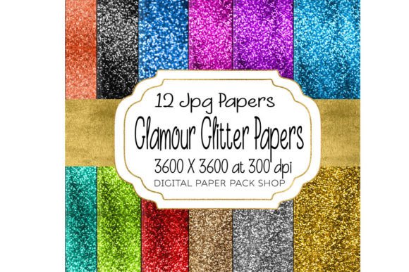 Download Glamour Glitter Background Papers - Papers Collection