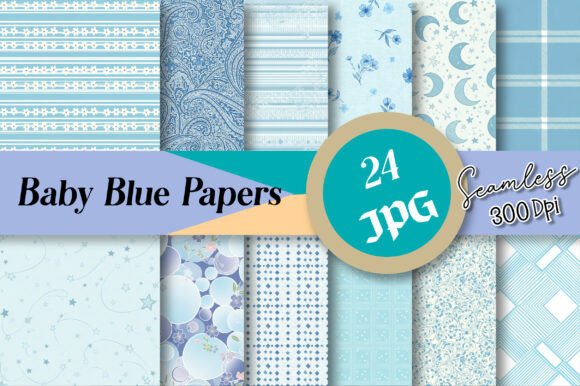 Download Baby Blue Seamless Papers - Papers Collection