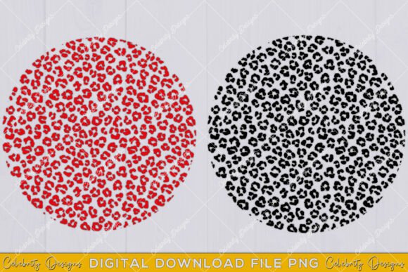 Download Circle Leopard Patterns Valentine's Day - Patterns Collection