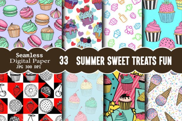 Download Summer Sweet Treats Fun Pattern - Fun Collection