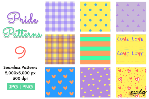 Download Pride Patterns Set - Patterns Collection
