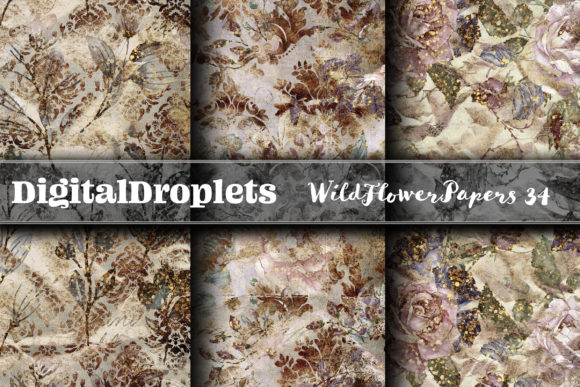 Download Wild Flowers Papers | FREEBIE - Papers Collection