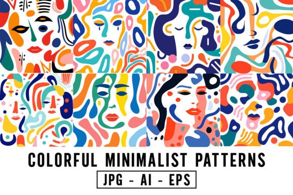 Download Colorful Minimalist Patterns - Patterns Collection