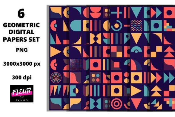 Download 6 Seamless Geometric Patterns - Patterns Collection