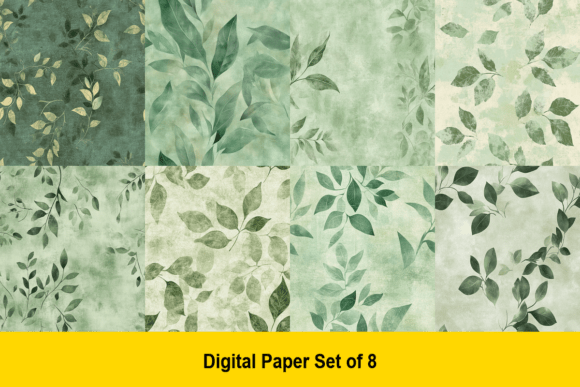Download Soft Green Botanical Papers - Papers Collection