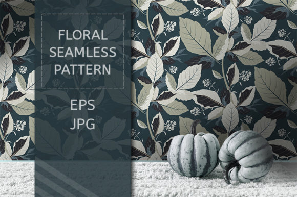 Download Beige Leaves Pattern - Leaves pattern Collection