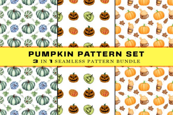 Download Free Funny Pumpkin Seamless Pattern - Fun Collection