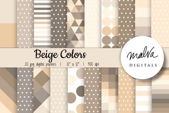 Download Beige Colors Geometric Patterns - Patterns Collection